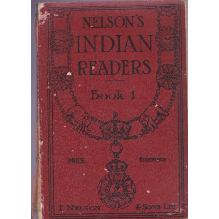 Nelson's Indian readers, book 1, 1934 - Indes, empire colonial britannique, Pondichéry, manuels d'anglais
