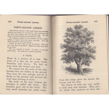 Nelson's Indian readers, book 1, 1934 - Indes, empire colonial britannique, Pondichéry, manuels d'anglais