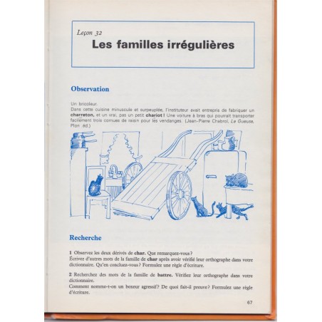 L'orthographe raisonnée, cours moyen, 1978, Thimonnier