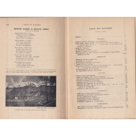 L'Italie par les textes, Barincou et Camugli, 1945 - manuels d'italien, Italie