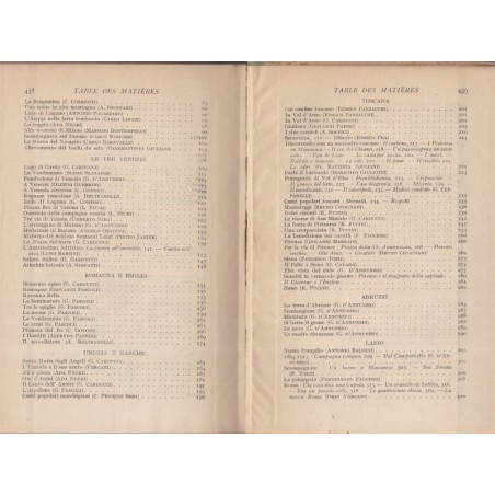 L'Italie par les textes, Barincou et Camugli, 1945 - manuels d'italien, Italie