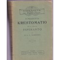 Fundamenta krestomatio de la linguo Esperanto, Zamenhof, 1920 - manuel d'esperanto