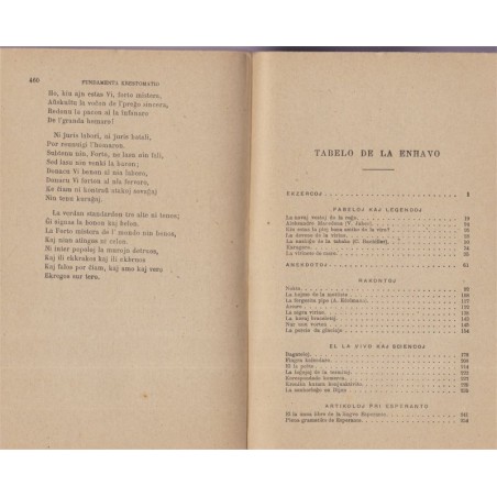 Fundamenta krestomatio de la linguo Esperanto, Zamenhof, 1920 - manuel d'esperanto