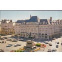 Orléans, place du Martroi - carte postale département 45 Loiret