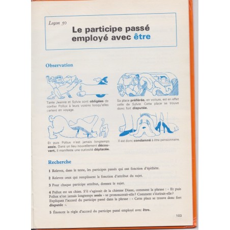 L'orthographe raisonnée, cours moyen, 1976, Thimonnier