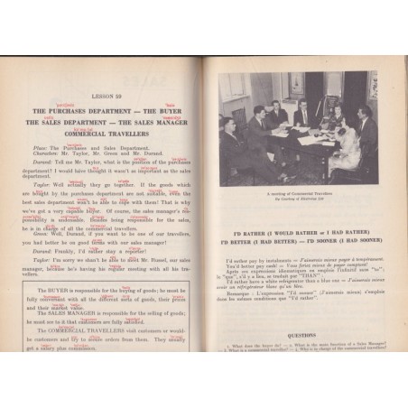 Commerce by easy stages, l'anglais commercial par étapes faciles, Féraud et Champion, 1964 - manuels d'anglais, droit commercial