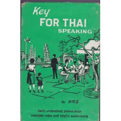 Key for thaï speaking - dictionnaire anglais-thaî - dictionnary english-thaï, langue thaïlandaise, Thaïlande