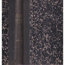 Société de Géographie de l'Est, bulletin trimestriel, 1902 - Russie, ethnologie, Madagascar, Chine,