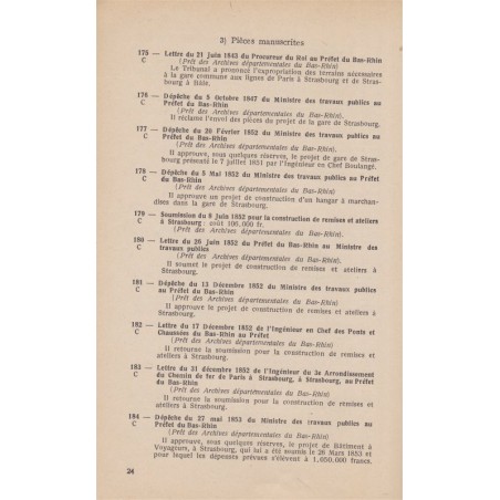 Expositions du Centenaire du chemin de fer de Paris à Strasbourg 1952, SNCF - transports, Alsace