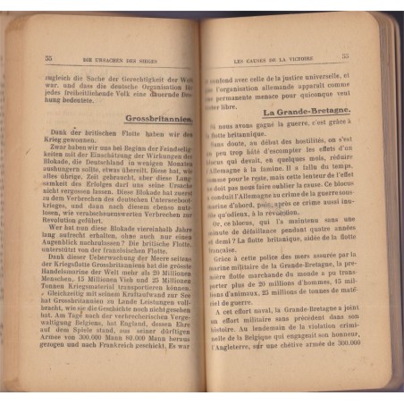 Petite histoire de la France en guerre dédiés aux Alsaciens Lorrrains, Rageot et Bouglé, 1919 - guerre 1914-1918, alsatiques