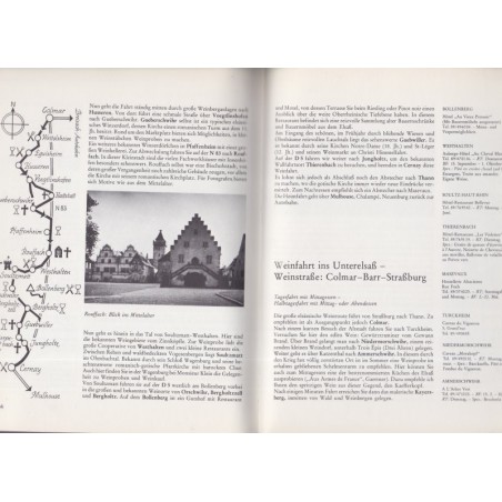 Paradies am Oberrhein, Siegfried Büche, 1979 - tourisme Alsace, Allemagne, Suisse