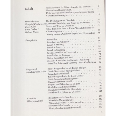 Paradies am Oberrhein, Siegfried Büche, 1979 - tourisme Alsace, Allemagne, Suisse