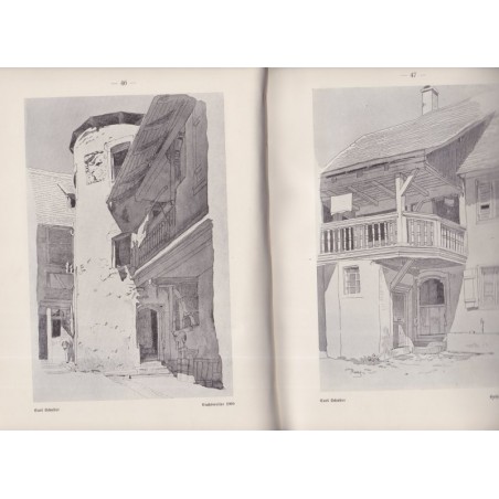 Das Elsass, hermann Gris Buffe, Oberrheinische Heimat 1940 - alsatiques, Alsace