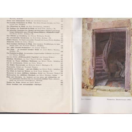 Das Elsass, hermann Gris Buffe, Oberrheinische Heimat 1940 - alsatiques, Alsace