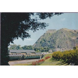 Cherbourg, la gare et la...