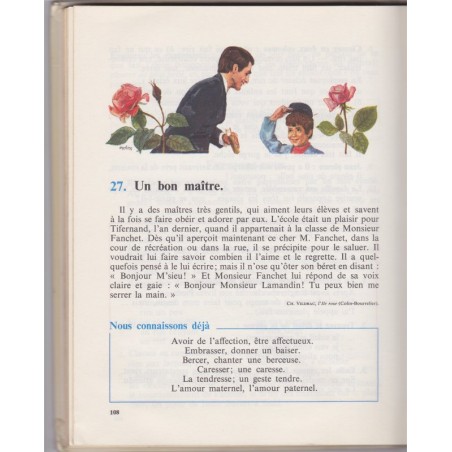 Etude de l'expression française premier livre, cours élémentaire 1969, Dechassey Roure et Chemel