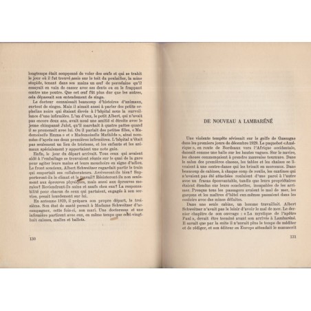 Albert Schweitzer, un médecin dans la forêt vierge, Weoytt-Secretan, 1947 - alsatiques, missionnaire Afrique