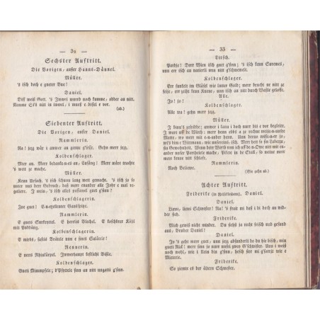 Daniel oder der Strassburger, Ehrenfried Stöber - théâtre alsacien,alsatiques