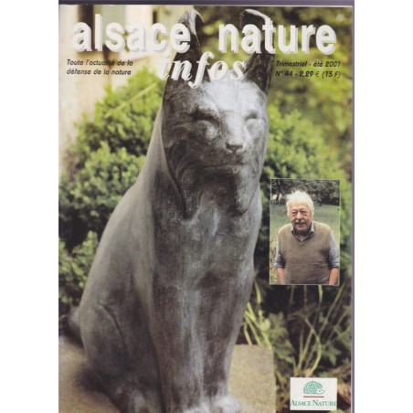 Alsace nature infos été 2001, Robert Hainard - écologie, Alsace, art, revues