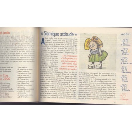 L'Alsamanach 2000 des DNA, Lydie Pidolle et Yann Wehrling - almanach, alsatiques