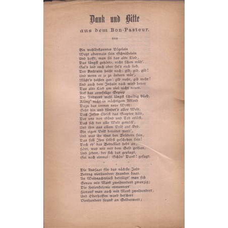 L'Echo du Bon-Pasteur Strasbourg, pensionnat de 1896 à 1913 - revues écoles, Colonies, écoles religieuses, généalogie
