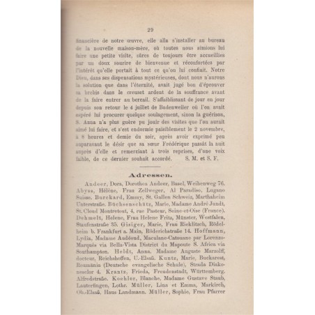 L'Echo du Bon-Pasteur Strasbourg, pensionnat de 1896 à 1913 - revues écoles, Colonies, écoles religieuses, généalogie