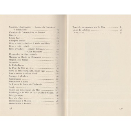 Le port de Strasbourg, Port Autonome de Strasbourg, 1948 - Alsace, transports, commerce fluvial, fleuves