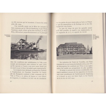 Le port de Strasbourg, Port Autonome de Strasbourg, 1948 - Alsace, transports, commerce fluvial, fleuves