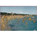 Carnac, la grande plage  - carte postale département Morbihan, Bretagne