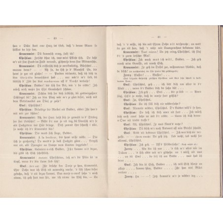 's sechscht Gebott, Julins Greber, 1904 - théâtre alsacien, alsatiques