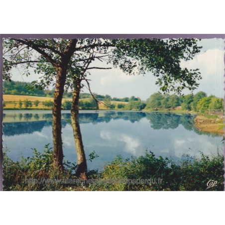 Saint-Honoré-les-Bains, l'étang du Seu - carte postale département Nièvre