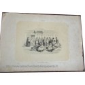 Gravure, Strasbourg, Place Kléber, un rayon de soleil en hiver, Eugène Laville & Lemaître, XIXe siècle - art, graveur