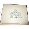 Lithographie Blason de Strasbourg par A. Münch, 1871, dimensions 15 cm - héraldique Alsace, Siège de Strasbourg 1870