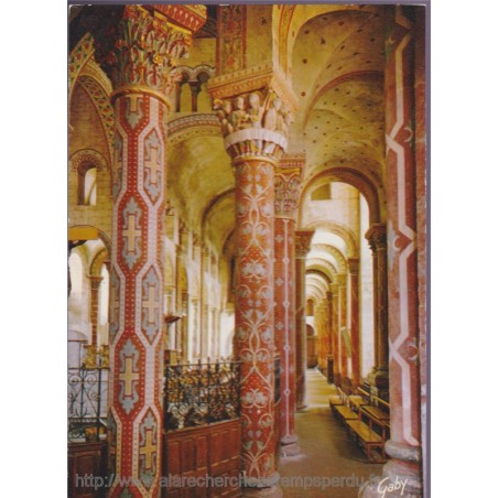 Issoire, église Saint-Austremoine - carte postale département Puy-de-Dôme