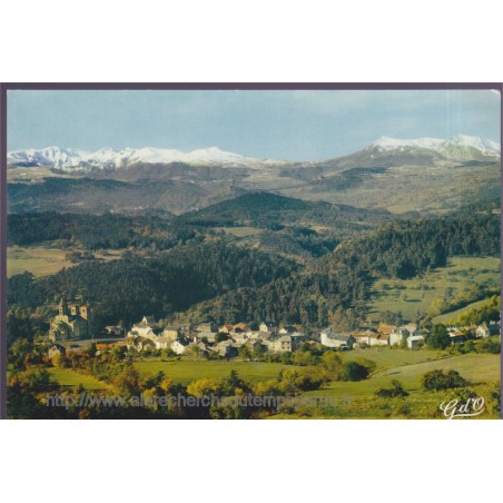 Saint-Nectaire-le-Haut, vue panoramique - carte postale département Puy-de-Dôme