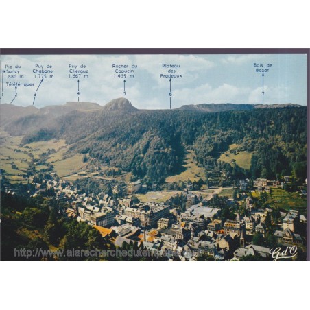 Le Mont-Dore - carte postale département Puy-de-Dôme