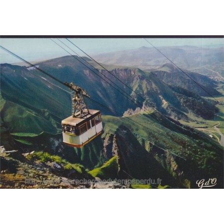 Sancy, Massif du Mont-Dore - carte postale département Puy-de-Dôme, Auvergne, téléphérique