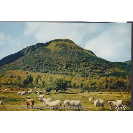 Le Puy de Dôme - carte postale département Puy-de-Dôme, Auvergne
