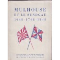 Mulhouse, et le Sundgau, 150e anniversaire de la réunion de Mulhouse à la France, 1948 - Alsace, Haut-Rhin, alsatiques