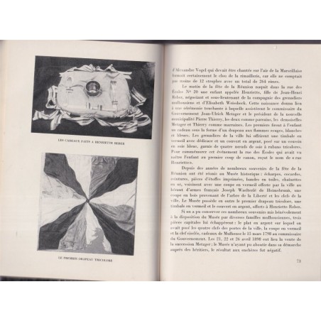 Mulhouse et le Sundgau, 150e anniversaire de la réunion de Mulhouse à la France, 1948 - Alsace, alsatiques