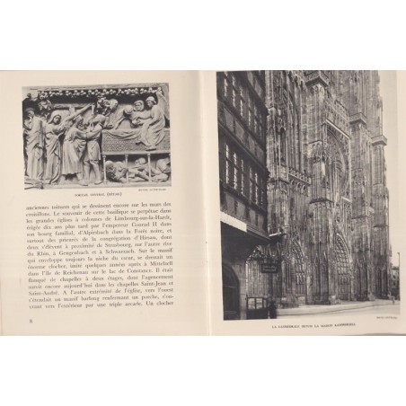 La Cathédrale de Strasbourg, Hans Reinhardt, 1944 - Alsace, églises