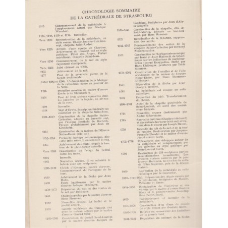 La Cathédrale de Strasbourg, Hans Reinhardt, 1944 - Alsace, églises