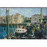 Saint-Jean-de-Luz, retour de la pêche aux thons - carte postale département Pyrénées-Atlantiques, bateaux