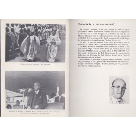 Un fils d'Alsace, évêque Père Blanc, de l'Alsace au Malawi, Joseph Fady, 1975 - curés, missionnaires Afrique