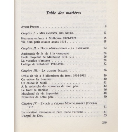 Un fils d'Alsace, évêque Père Blanc, de l'Alsace au Malawi, Joseph Fady, 1975 - curés, missionnaires Afrique