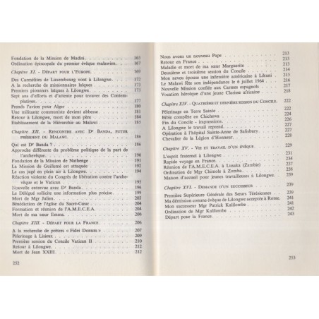 Un fils d'Alsace, évêque Père Blanc, de l'Alsace au Malawi, Joseph Fady, 1975 - curés, missionnaires Afrique