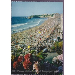 Biarritz, la grande plage,...