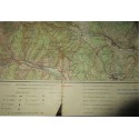 Carte des Vosges, feuille de Munster, 1952, Le Club Vosgien - tourisme Alsace