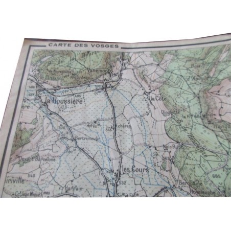 Carte des Vosges, feuille de Munster, 1952, Le Club Vosgien - tourisme Alsace
