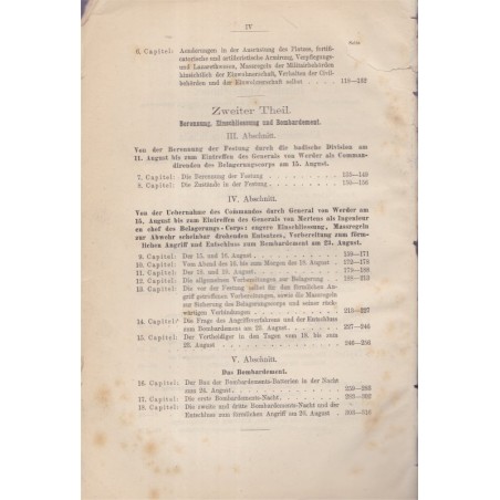 Belagerung von Strassburg im 1870, R. Wagner, 1878 - Siège et bombardement de Strasbourg en 1870, guerre franco-prussienne,